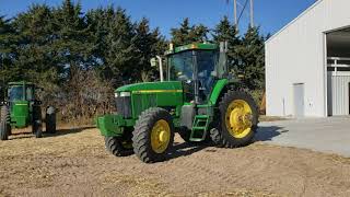 2000 John Deere 7810 MFWD With Left Hand Reverser