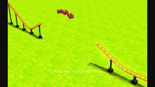 Jumps Tracks in Roller Coaster Tycoon 3