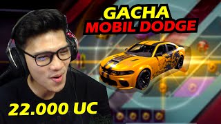 GACHA MOBILE DODGE 22.000 UC!! DAPAT SEMUA MOBIL?! | PUBG MOBILE INDONESIA