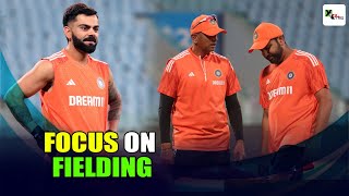 What was in focus during Team India's practice session at the Ekana stadium ahead of England game ?|