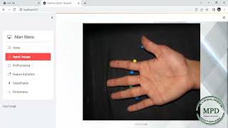 Final Year Projects || IEEE Paper || Palm Print Recognition Using ML || Python || Image Processing