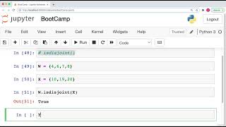 017 Python Set isDisjoint Method