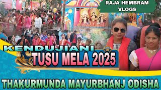 TUSU MELA || TUSU PATA || KENDUJIANI THAKURMUNDA MAYURBHANJ ODISHA #kendujianitusu#rajahembramvlogs