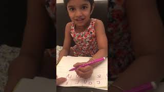 Aadhya Nalbandu #Alphabets #Readingtime #1millionaudiotion#Numbers #Nurserychallenge #Foryoupage