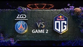 【TI9胜者组决赛】LGD vs OG 第二场