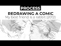 Creating Webtoon || Redrawing an old comic from 2012