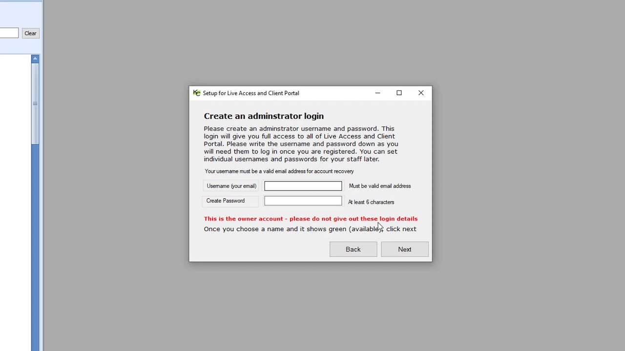 Live Access Setup Tutorial Youtube