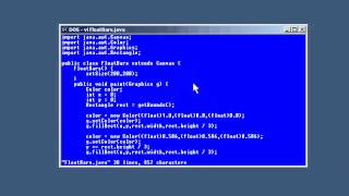 Lesson5 Inventing a Color of Your Own | Java Graphics Tutorial