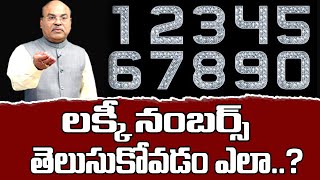 లక్కీ నంబర్స్ తెలుసుకోవడం ఎలా..? LUCKY NUMBERS