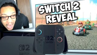 Nintendo Switch 2 – First look trailer REACTION || MARIO KART 9 REVEAL