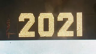 Times Square 2021 Ball Drop in New York City: full video
