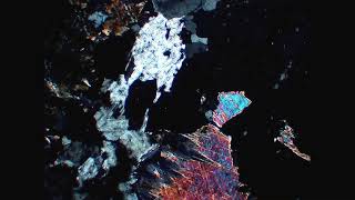 Granite under the polarization microscope