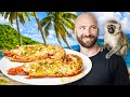 St. Kitts and Nevis Food Tour!! Caribbean Island Paradise!!