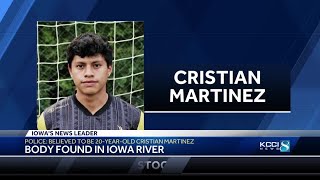 Body found, believed to be missing man Cristian Martinez
