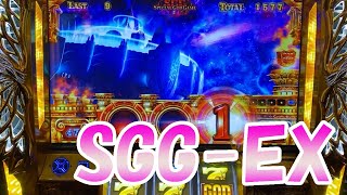 🔴投資9枚でSGG-EX直撃して夜GODまで降臨！これ万枚コースかも【ゴッド凱旋】