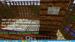 Minecraft Elevator Tutorial - Elevator Plugin - Bukkit