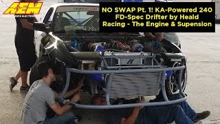 NO SWAP KA24DE-T POWERED 240!– The Engine \u0026 Supension