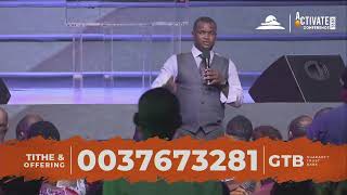 ACTIVATE CONFERENCE DAY 2 (Evening) - Apostle Joshua Selman  19/11/2021