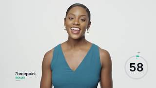 Forcepoint Minute - Protect and Empower the Remote Workforce