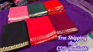 Bangalore Wholesale Boutique Designer New Arrival Saree  Collection Free Shipping Single Courier AVL