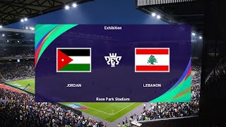 PES 2021 | Jordan vs Lebanon - International Friendly | 24/03/2021 | 1080p 60FPS