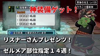 【ドラクエ１０】リスナーさんが１４キャラ燃やしてくれた燭台でゼルメアいってみた！神装備ゲット！！！！！