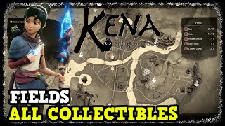 Kena Bridge of Spirits Fields All Collectibles (Rots, Hats, Shrines, Chests, \u0026 Spirit Mail)