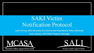 9/19/2023 - SAKI Victim Notification Protocol