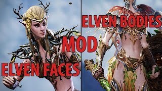 Elven Faces Edits (EFE) + Clean Elven Bodies (CEB) Divinity 2 MODS