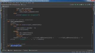 Python Reverse Shell Tutorial 11 Selecting a Target