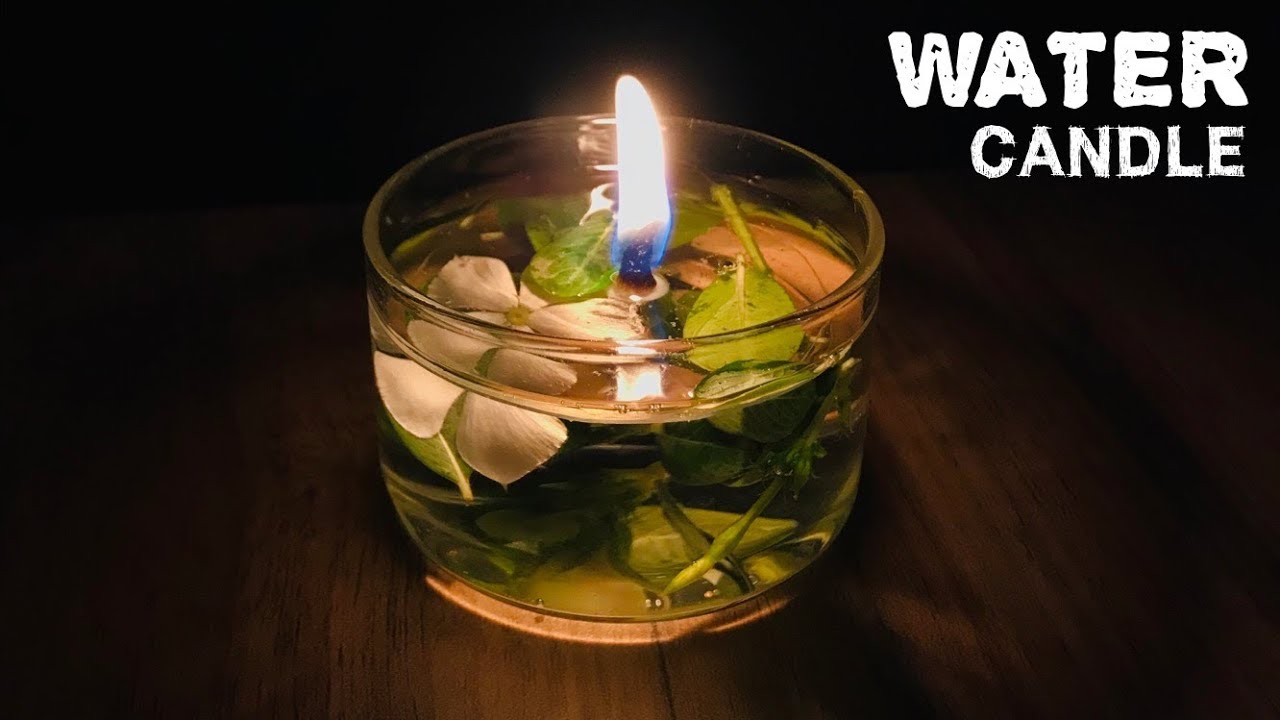 How To Make Beautiful Water Candle | Home Decor | DIY Ideas | Best ...