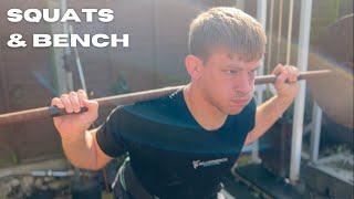 SQUATS & BENCH - RAW & UNCUT AT PACER'S GYM