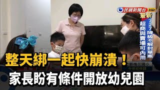 台南家長陳情 盼能有條件式開放幼兒園上課－民視新聞