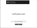 Notification popup with python
