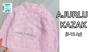 AJURLU KAZAK #bebekörgüleri #örgü #knitting #babyknitting