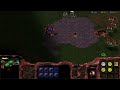 starcraft 1 zerg vs 7 random computers