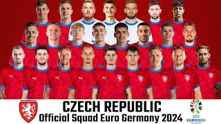 CZECH OFFICIAL SQUAD 26  EURO GERMANY 2024 | Czech Republic Squad Official 2024 | Euro Germany 2024