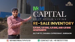 M3M Capital Sector 113 | Resale Inventory | Gurgaon Dwarka Expressway | M3M Capital |Key Nest Realty