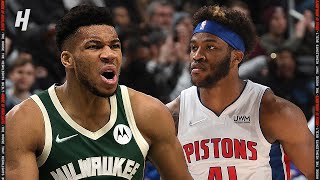 Detroit Pistons vs Milwaukee Bucks - Full Game Highlights | January 3, 2022 | 2021-22 NBA Season