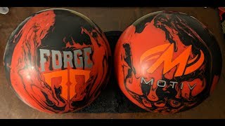 MOTIV Forge Bowling Ball Detailed Review \u0026 Analysis: 2 Styles, 2 Layouts, 2 Surfaces