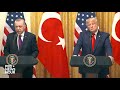 watch live trump and turkey president erdogan hold joint news conference amid impeachment hearings