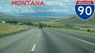 Interstate 90 - Montana westbound [FULL LENGTH VIDEO]