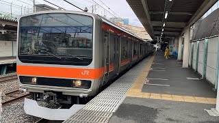 JR武蔵野線E231系0番台千ケヨMU21編成 東浦和駅発車