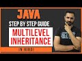 Java tutorial in Hindi for beginners #48 Multilevel Inheritance in Hindi | multi-level inheritance