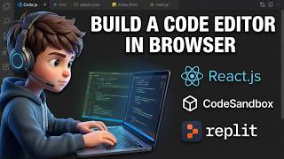 Build a React CodeSandBox & Replit Clone (Angular,React,Vue) Code Compiler IDE in Browser Using TS