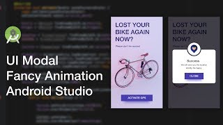 Fancy Modal UI Animation - Android Studio Tutorial