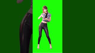 美女跳舞#green screen#特效 #合成 #cute #funny #綠幕 #素材#萌竉#搞笑#可愛#跳舞#美女