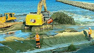 Land reclamation Eforie South 2 oct 2022