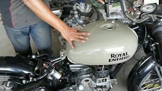 Royal Enfield complete restoration (model 1965) @CJJVlogs