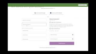 SchoolMint: Create an Account